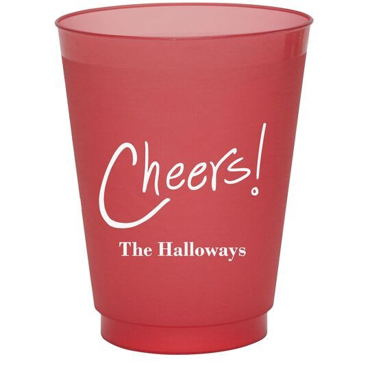 Fun Cheers Colored Shatterproof Cups